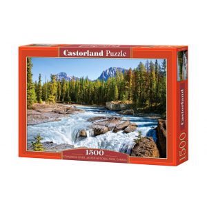 Puzzle Castorland 1500el Athabasca River Jasper National Park, Kanada
